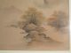 Chinesische Seidenmalerei Seidenbild Seidengemälde Gemälde Seide Im Rahmen Iii Entstehungszeit nach 1945 Bild 1