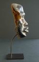 Alte Afrikanische Miniatur - Maske Vom Stamm Der Dan,  Ca.  16 Cm,  Metallsockel Entstehungszeit nach 1945 Bild 4