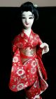 Kyugetsu Doll Alte Kyugetsu Geisha Puppe Figur / Japan / 29 Cm / Entstehungszeit nach 1945 Bild 4