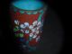 2 Cloisonne Emaille Miniatur Vasen China Chinesisch Blumen Blüten Setzkasten Asiatika: China Bild 5