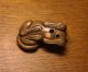 Netsuke Asiatika Japan Schnitzerei Katze Handschmeichler Signiert Entstehungszeit nach 1945 Bild 1