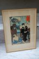 Kuniyoshi Farbholzschnit Woodprint Ca.  34x23cm Asiatika: Japan Bild 2