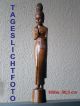 Zierliche Sawatee Skulptur - Thailand - 50cm - Holz - Handgeschnitzt - 1960er 1950-1999 Bild 1