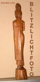 Zierliche Sawatee Skulptur - Thailand - 50cm - Holz - Handgeschnitzt - 1960er 1950-1999 Bild 2