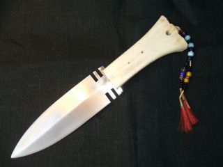 Beaver Tail Dagger,  Einzelstück,  Handgearbeitet Bild