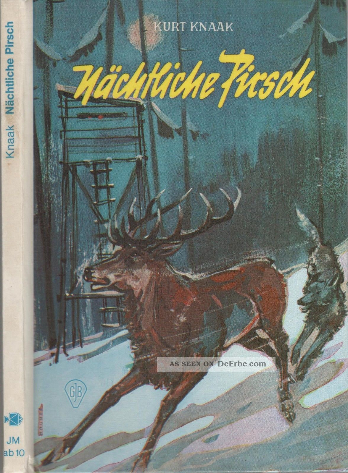 Kurt Knaak NÄchtliche Pirsch Jagd - Und Tiergeschichten Fischer Verlag 1a Jagd & Fischen Bild