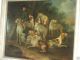 Altes Barockes Jagdgemälde Mit Hunden Um 1750 Gemälde 1700-1799 Bild 1