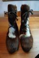Kultige Boots Stiefel Mit Ponyfell Pony Gefüttert,  Gr.  36 Made In France Vintage Kleidung Bild 9