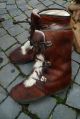 Kultige Boots Stiefel Mit Ponyfell Pony Gefüttert,  Gr.  36 Made In France Vintage Kleidung Bild 3