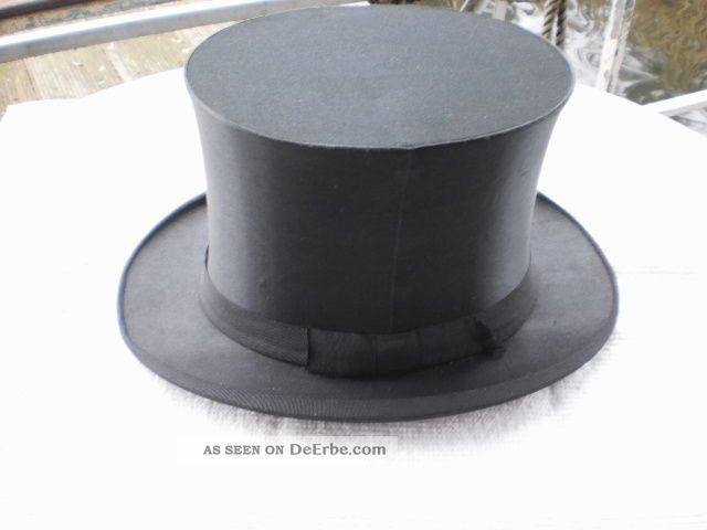 Chapeau Claque,  Zylinder,  Non Plus Ultra,  Seide Accessoires Bild