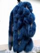 Luxus Polarfuchs Pelzmantel Polarfuchs In Blau Gr.  42/44@herrlicher Pelztraum@ Kleidung Bild 9