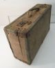 Kleiner Koffer,  Holz Metall Kroko - Look,  Metall Papier,  Frankreich Um 1920 Accessoires Bild 5