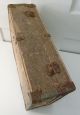Kleiner Koffer,  Holz Metall Kroko - Look,  Metall Papier,  Frankreich Um 1920 Accessoires Bild 7