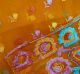 Weinlese - Lange Schal Indischen Sarong Dupatta Stola Orange Gestickte Veil George Accessoires Bild 2