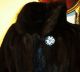 Luxus - Pur,  Black Glama Qualität,  Nerzjacke Mit Strass - Knopf,  Fur Gr.  40 - 44 Kleidung Bild 2