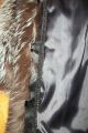Luxus Silberfuchs Jacke Pelz Silver Fox Kleidung Bild 6