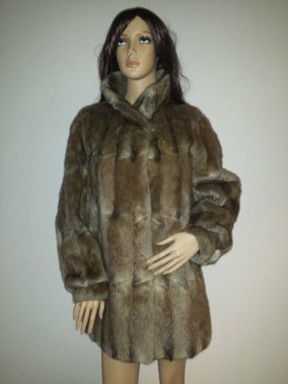 Dasco - Damen Pelz Jacke - Größe 42 Xl Bild