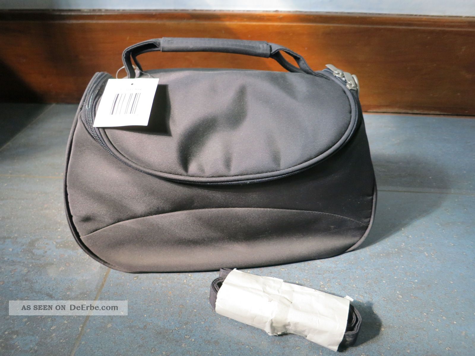 Beauty Bag,  Kosmetiktasche,  Kulturbeutel,  Cosmetic Case,  Schwarz, Accessoires Bild
