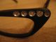 Vintage Lesebrille Von Lafont Ohne Sehstärke Edel: Schwarz Mit Strass - Steinen Accessoires Bild 3