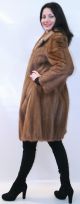 (525) Nerz Mantel Kurzmantel Pastell Mink Coat Kleidung Bild 2