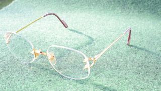 Cartier Lesebrille,  Rarität,  Brille In Gold Gehalten,  1980er Jahre? Echtes Gold? Bild