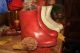 Winzige Antike Alte Kinderstiefelchen Schuhe Stiefel Gr22 Vintage 50er 60er Deko Accessoires Bild 1