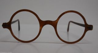 (2) 20er 30er Jahre Nickelbrille Hornbrille Sonnebrille Brille Vintage Glasses Bild