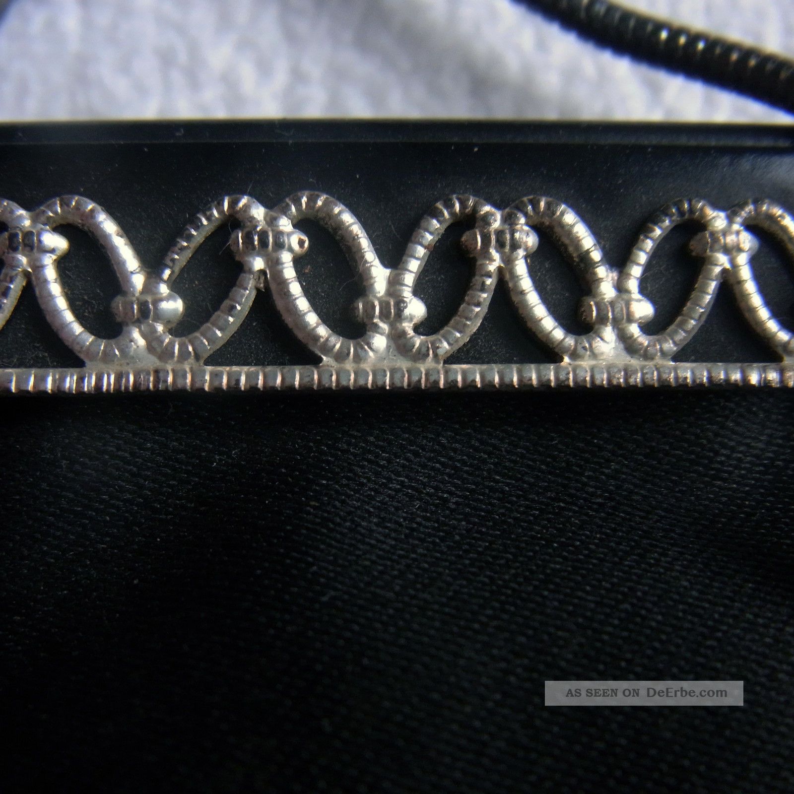 Handtasche 70er Damenhandtasche Abendhandtasche Vintage Schwarz Abend Tasche Accessoires Bild