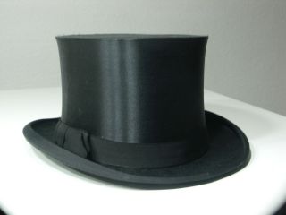 Edel Eton Zylinder Chapeau - Claque Zylinderhut Gr.  56 Bild