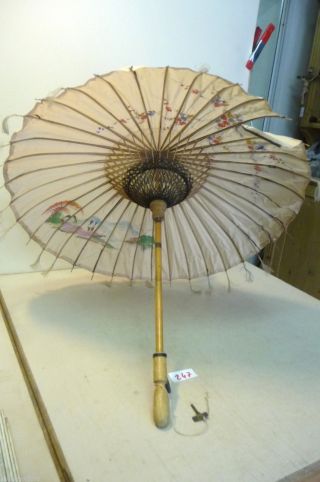Nr.  247.  Alte Regenschirm Sonnenschirm Deko Schirm Old Umbrella Bild