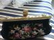 Gobelin Handtasche Tasche Abendtasche Vintage Dachbodenfund Accessoires Bild 6