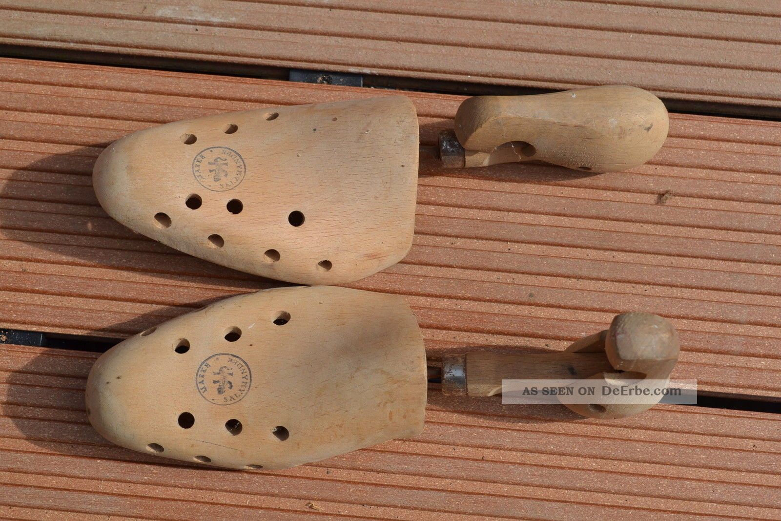 Altes Paar Schuhspanner Fa Salamander,  Größe 8 E Accessoires Bild