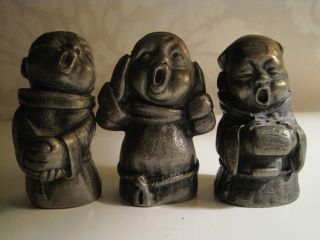 Zinnfiguren,  Drei Singende Mönche Bild