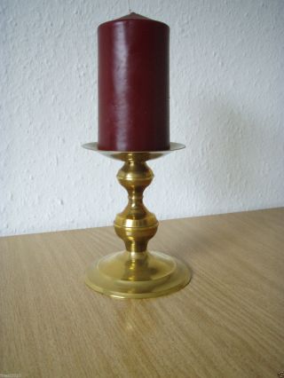 Stilvoller Messing Kerzenhalter Kerzenständer Größe Ca.  11,  5 Cm Bild