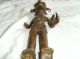 Buschmann – Statue – Woodo – Eingeborener – Medizinmann – Freak - Zombie Bronze Bild 4