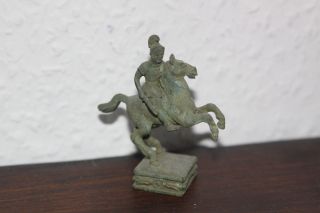 Römer Figur Rom Bronze Reiter Soldat Legionär Antik - Look Top Bild