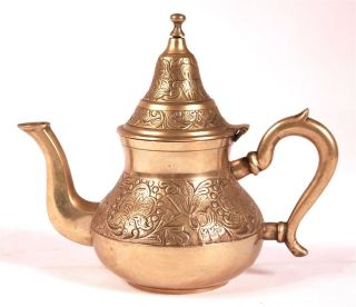 Orientalische Messing Kanne,  Wasserkanne,  Teekanne,  Kaffeekanne Bild