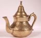 Orientalische Messing Kanne,  Wasserkanne,  Teekanne,  Kaffeekanne Gefertigt nach 1945 Bild 1