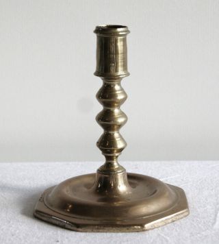 Spanischer Bronze Leuchter / Kandelaber 16/17 Jh. Bild