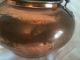 Wasserkessel Teekessel Kupfer Kanne Kessel Messing Porzellan Stövchen Kupfer Bild 6