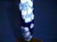 Antik: Kerzenleuchter Messing Kombiniert Mit Keramik - Blau Und Weiß Messing Bild 2