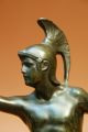 Alte Bronze (?) Skulptur - Römischer Krieger - Gladiator 1900-1949 Bild 2