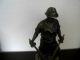 Alte Zinkfigur Schmied,  Ca.  29 Cm,  2.  5 Kg Bronze Bild 1
