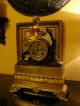 Pendule Kaminuhr Tischuhr Bronze Vergoldet Biedermeier Pastorale Um 1850 Paris ? Antike Originale vor 1950 Bild 1
