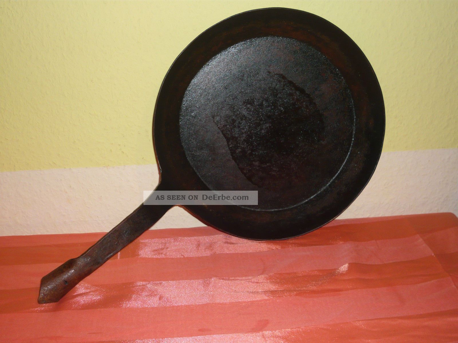 Bratpanne Antik Gusspanne Alte Panne Schmorpanne Metallpanne Gefertigt nach 1945 Bild