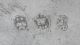 Sammler Zinnteller Datiert 1777 Monogramm Mg Drei Zinnpunzen Am Boden Zinn Bild 5