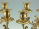 Paar Französische Empire Bronze Kandelaber Kerzen Leuchter 1860 9kg Candelholder Antike Originale vor 1945 Bild 3