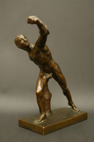 Bronzefigur ' Borghesischer Fechter ' Bild