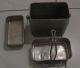 Alter Taschen - Essenträger,  Henkelmann,  Bügeldose,  Essenbehälter,  Aluminium,  1939 Emailwaren Bild 2