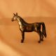 Bronze Skulptur Figur Pferd Horse Paard - 0,  23kg 11x3x9cm Bronze Bild 2